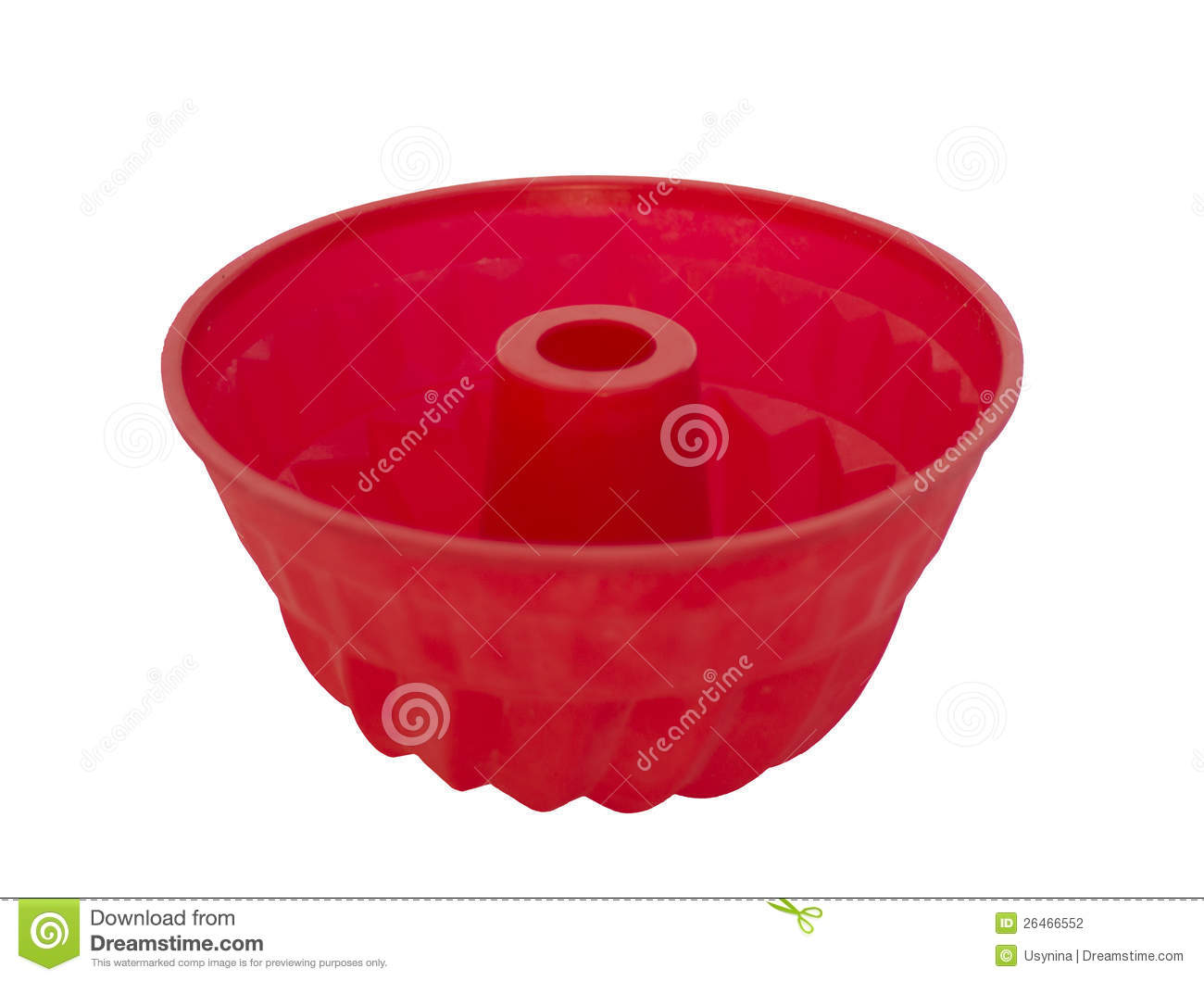 Red Silicone Baking Dish Stock Photography   Image  26466552