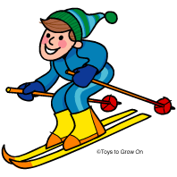 Ski Ski Clip Art Image