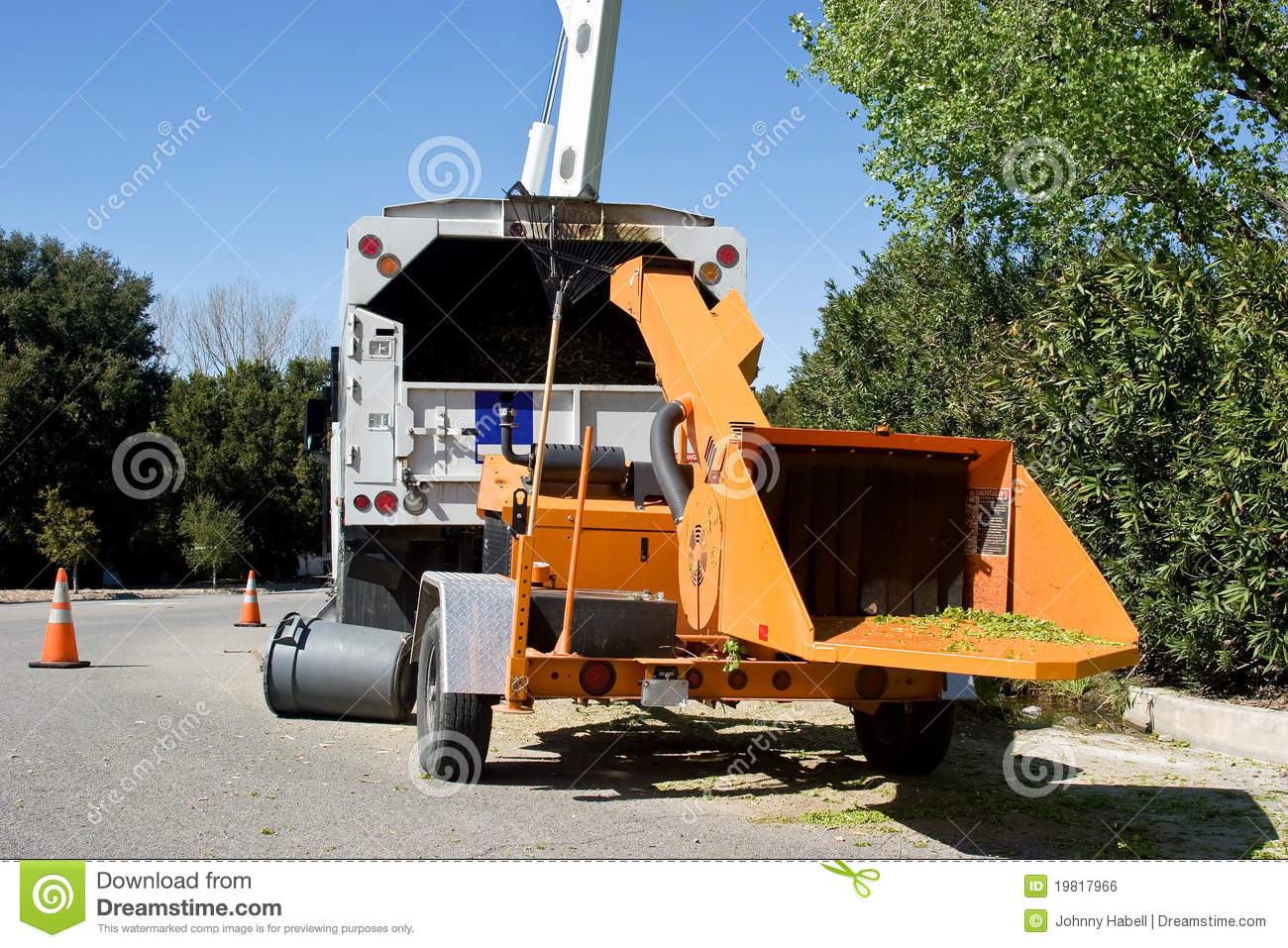 Wood Chipper Royalty Free Stock Image   Image  19817966