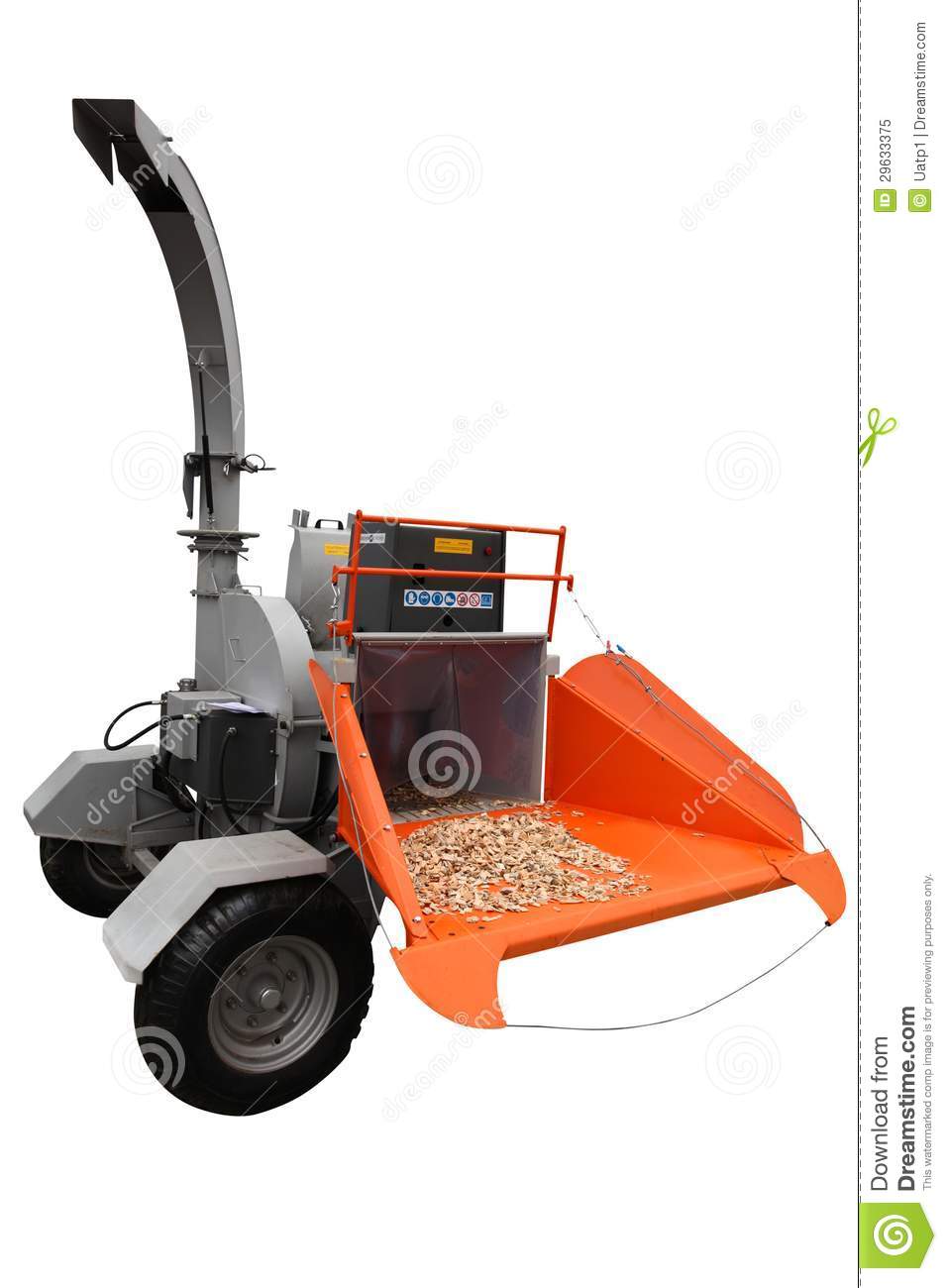 Wood Chipper Royalty Free Stock Photo   Image  29633375