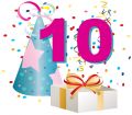 10 Year Old Birthday Clipart