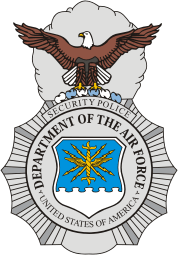 Air Force Security Forces  Afsc  Badge   Vector Image