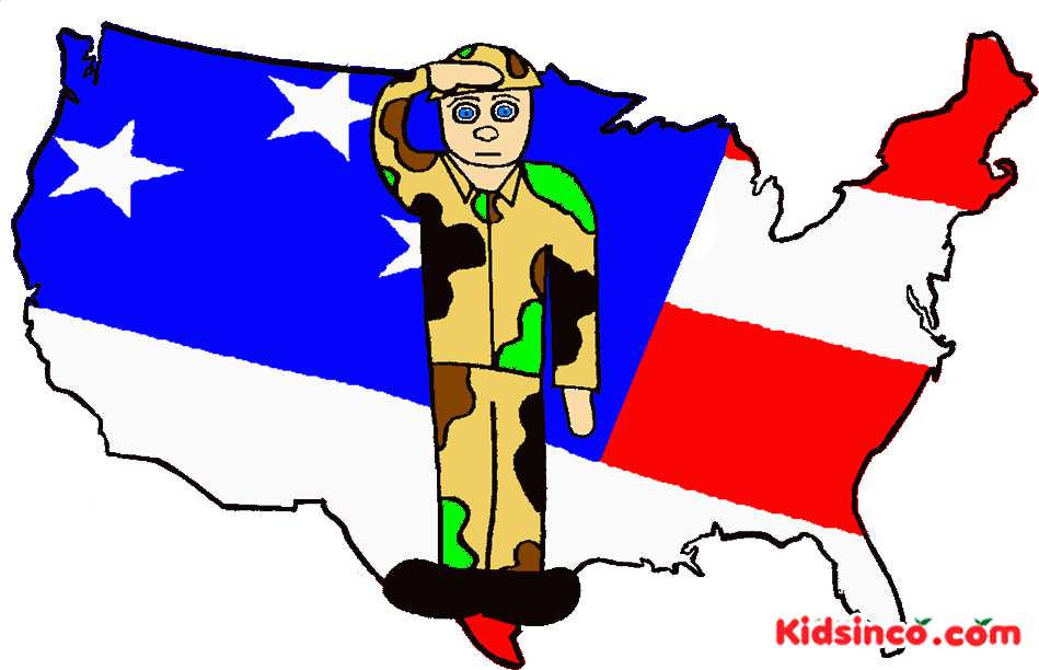 American Soldier Clipart Patriotic Clipart