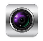 App Iconapplicationblackbluebodybuttoncameracamera Icondigital