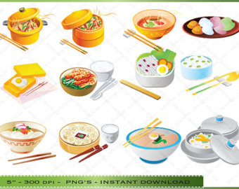 Chinese Food Clip Art   Clipart Of Chinese Food Images   Instant