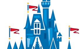 Cinderella Castle Outline Disney Castle Clipart Item 2