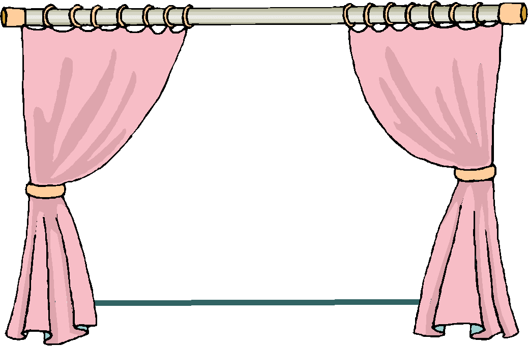 Curtains Clipart