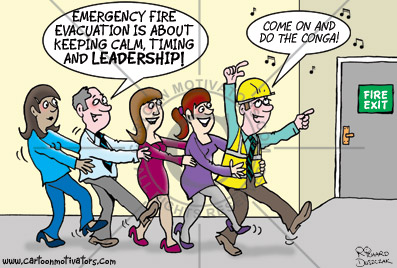 Fire Evacuation Plan Funny