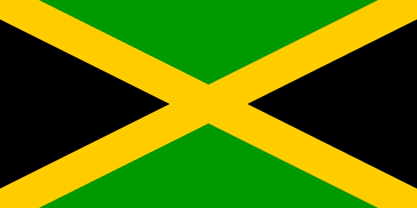 Flag Of Jamaica Clip Art At Clker Com   Vector Clip Art Online