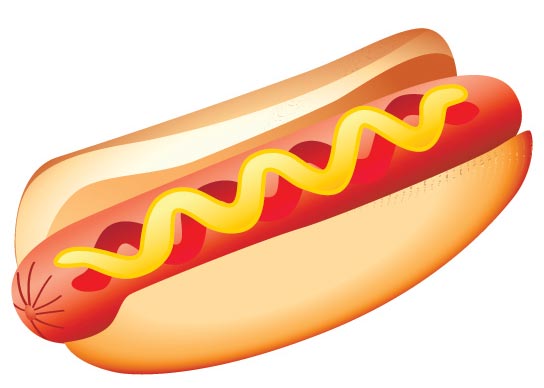 Hot Dog Clip Art Images Stock Photos Clipart Design Clipart   Free