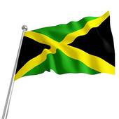Jamaica Flag   Royalty Free Clip Art