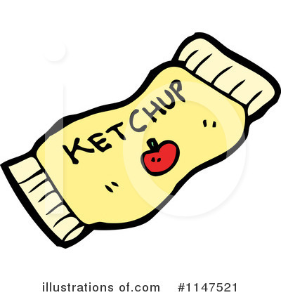 Ketchup Clipart  1147521 By Lineartestpilot   Royalty Free  Rf  Stock    