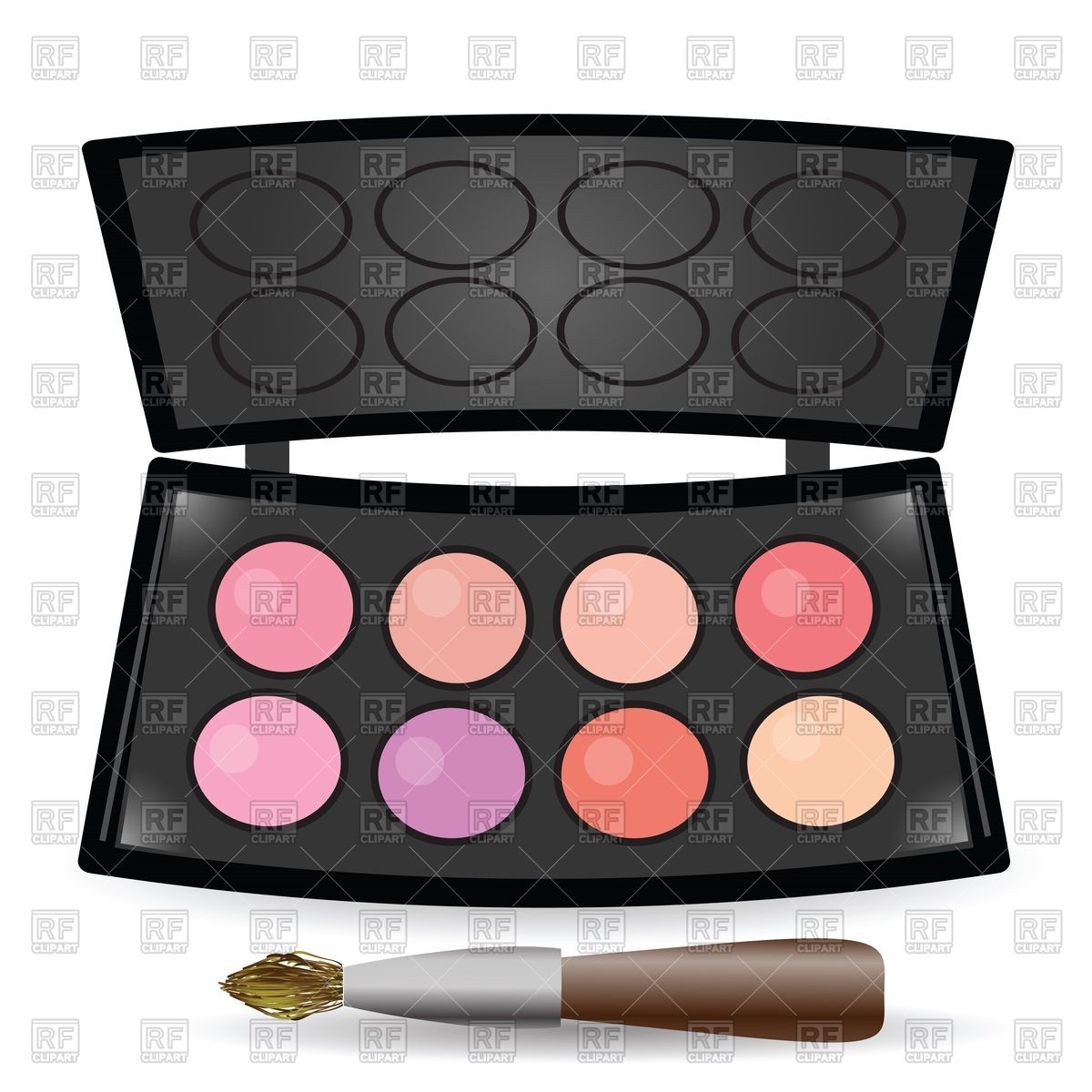 Palette Beauty Fashion Download Royalty Free Vector Clip Art  Eps