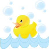 Rubber Duck Clipart Black And White   Clipart Panda   Free Clipart