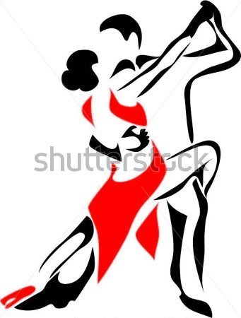 Stilizzato Latin Dance Rumba Clip Art   Clipartlogo Com