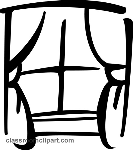 Window With Curtains Clipart   Clipart Panda   Free Clipart Images
