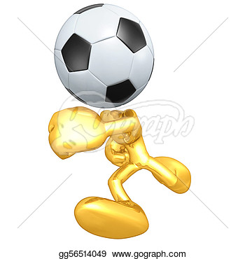 Clip Art   Mini O G  Soccer Football   Stock Illustration Gg56514049