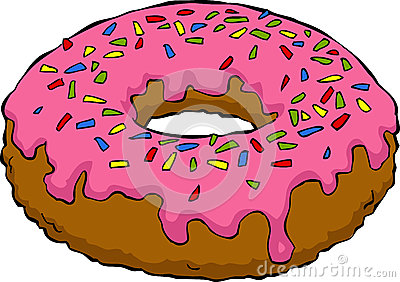 Cute Cartoon Doughnuts