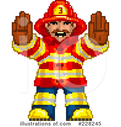 Free  Rf  Fire Department Clipart Illustration  228245 By Tonis Pan