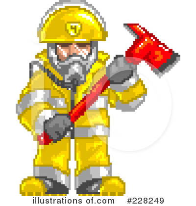 Free  Rf  Fire Department Clipart Illustration  228249 By Tonis Pan