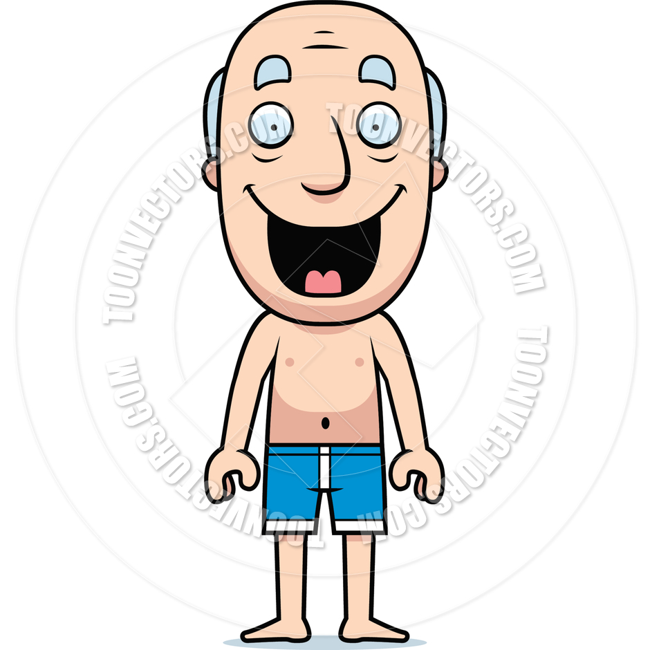 Man Swimsuit By Cory Thoman   Toon Vectors Eps  3412