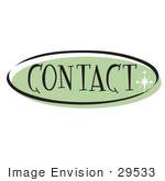 Royalty Free Contact Info Stock Clipart   Cartoons   Page 1