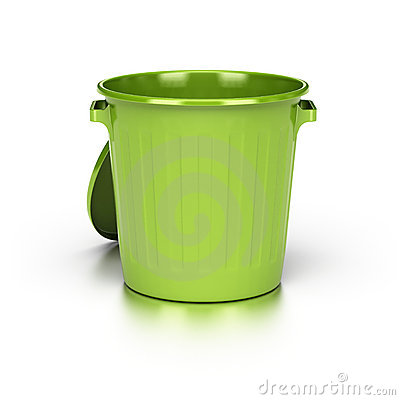 Showing Gallery For Green Trash Can Clipart