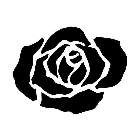 Simple Rose Clip Art Quick And Simple Clipart Of A