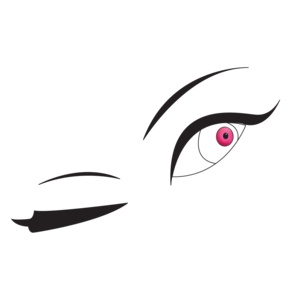 Winking Eye Logo Clip Art   Art   Pinterest