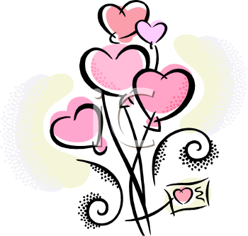 0511 1002 0522 2954 A Bunch Of Heart Shaped Balloons Clipart Image Jpg