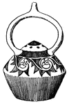 Bolivian Hanging Jar Sketched In The American Museum Of Natural