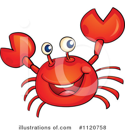 Cartoon Crab Clip Art   Free Vector Download