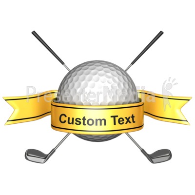Custom Golf Banner   Sports And Recreation   Great Clipart For    