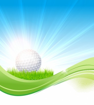 Golf Flow Background Free Vector In Adobe Illustrator Ai    Ai