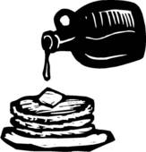 Pancake Syrup Clipart And Illustrations