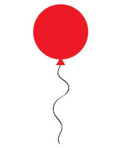 Red Balloon Clipart Red Balloon Graphic