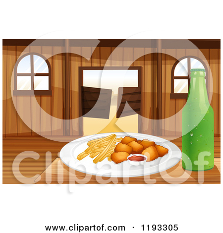 Royalty Free  Rf  Clipart Of Chicken Nuggets Illustrations Vector