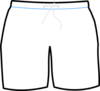 Swim Shorts Clip Art At Clker Com   Vector Clip Art Online Royalty    