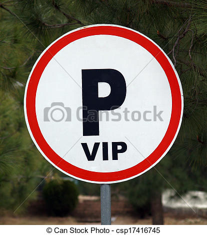 Vip Parking Sign Stock Photo Vip Parking Sign