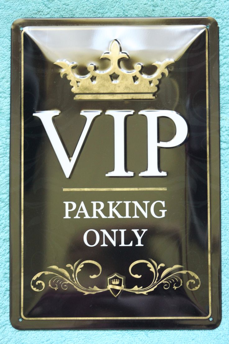 Vip Parking Sign Vip Parking Only Signs Vip