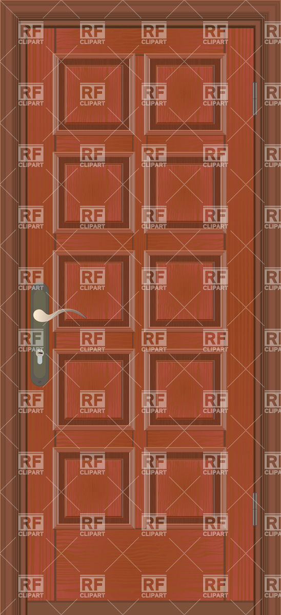     Wooden Door Objects Download Royalty Free Vector Clip Art  Eps