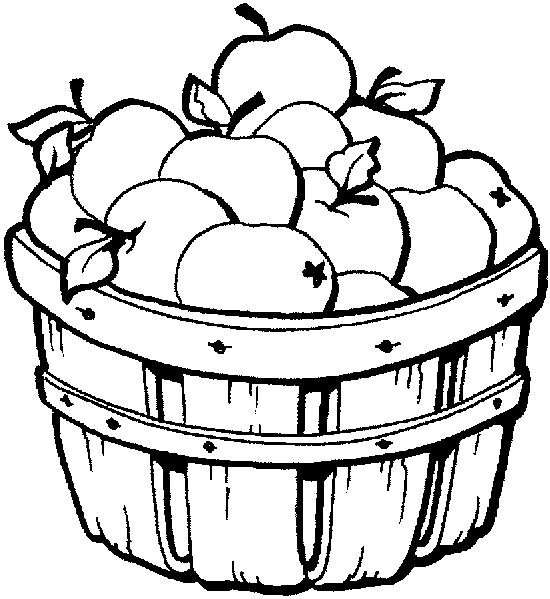 Apple Coloring Pages California Apple Commission