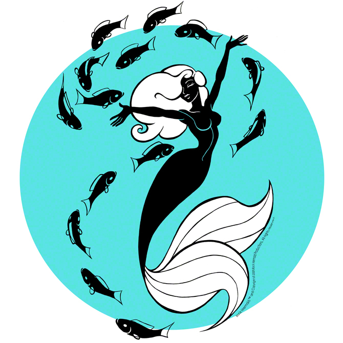 Black Mermaid Silhouette   Clipart Panda   Free Clipart Images