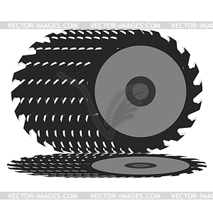 Circular Saw Blade     Vector Clipart