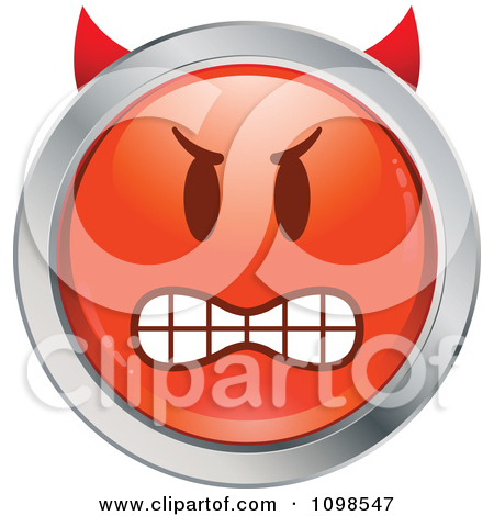 Devil Smiley Emoticon Clipart Royalty Free Public Domain Clipart