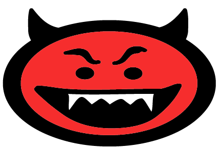 Devil Smiley Face Clip Art   Free Vector Download