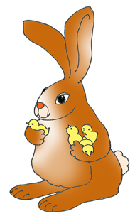 Easter Bunny Clipart   Funny Easter Bunny