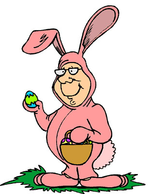 Funny Easter Bunny Clipart   Easter Clipart