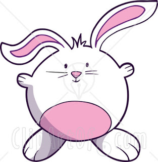 Funny Easter Bunny Clipart Images Cute Chubby Easter Bunny Clipart