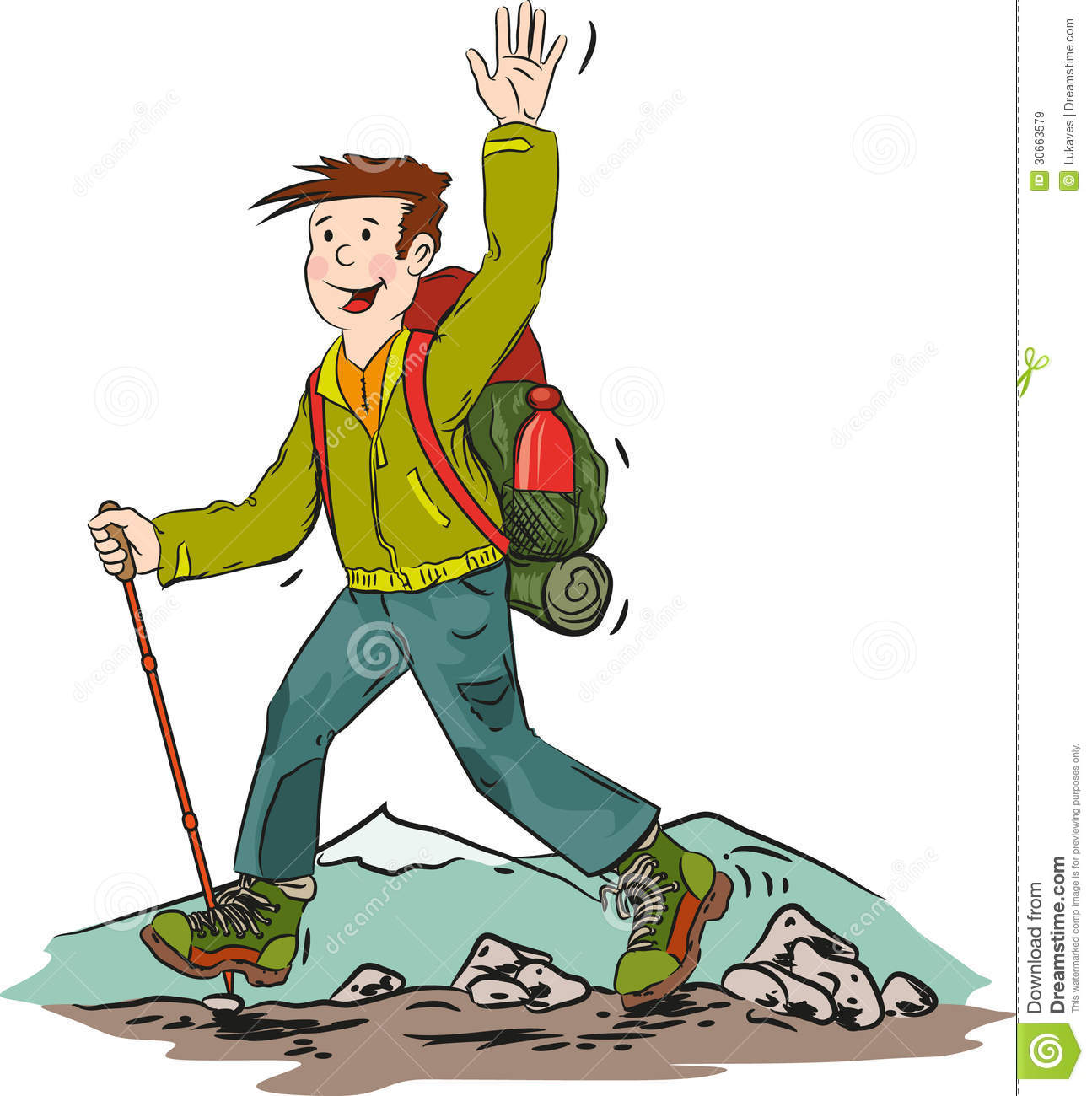 Hiker Royalty Free Stock Images   Image  30663579